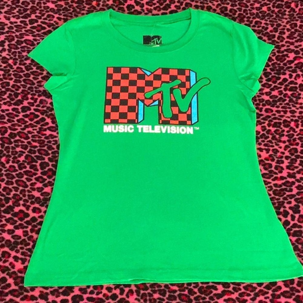 VClassic NEW- I Want My MTV📻 Sexy Fitted Tee